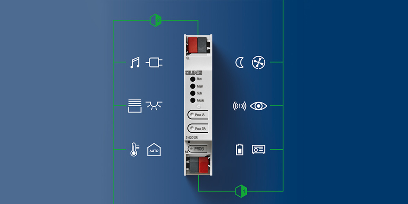 KNX Bereichs- und Linienkoppler bei Marco Neumann Elektrotechnik in Barsbüttel